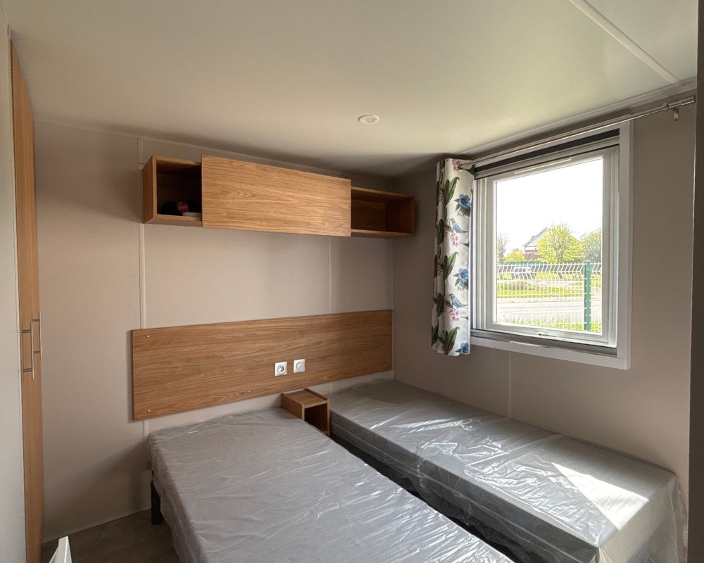 mobil-home neuf IRM capucine à vendre en Baie de Somme, chambre 2