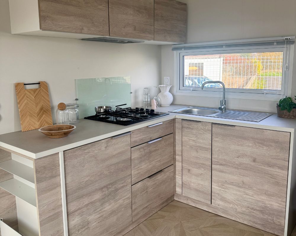 Mobil-home neuf Rideau Toscane1063 2025, cuisine