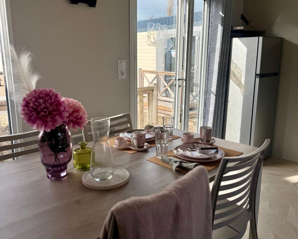 Mobil-home neuf Rideau Toscane1063 2025, séjour
