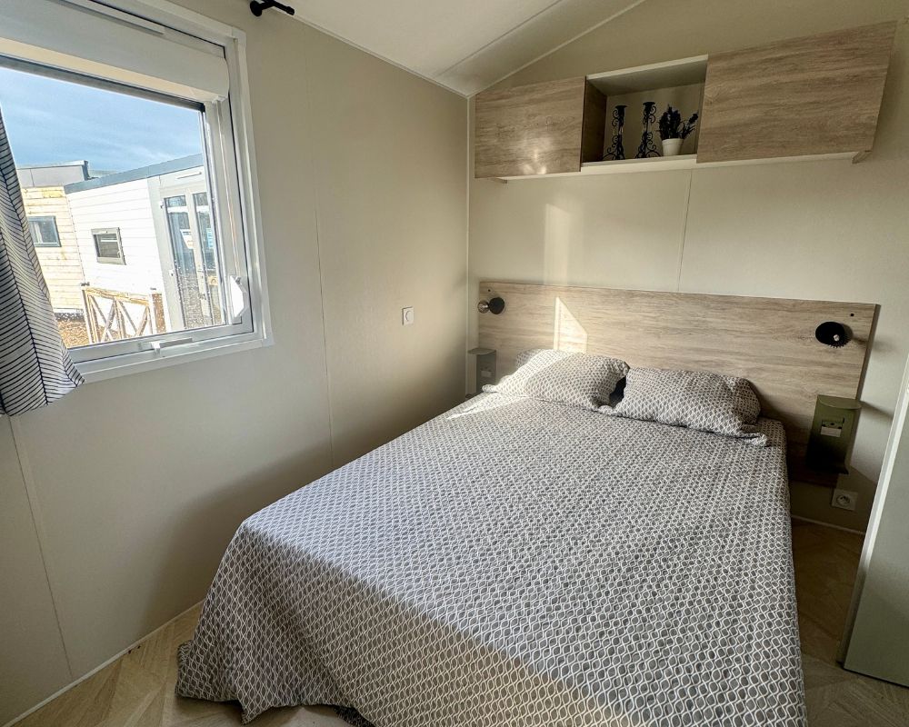 Mobil-home neuf Rideau Toscane1063 2025, chambre parentale