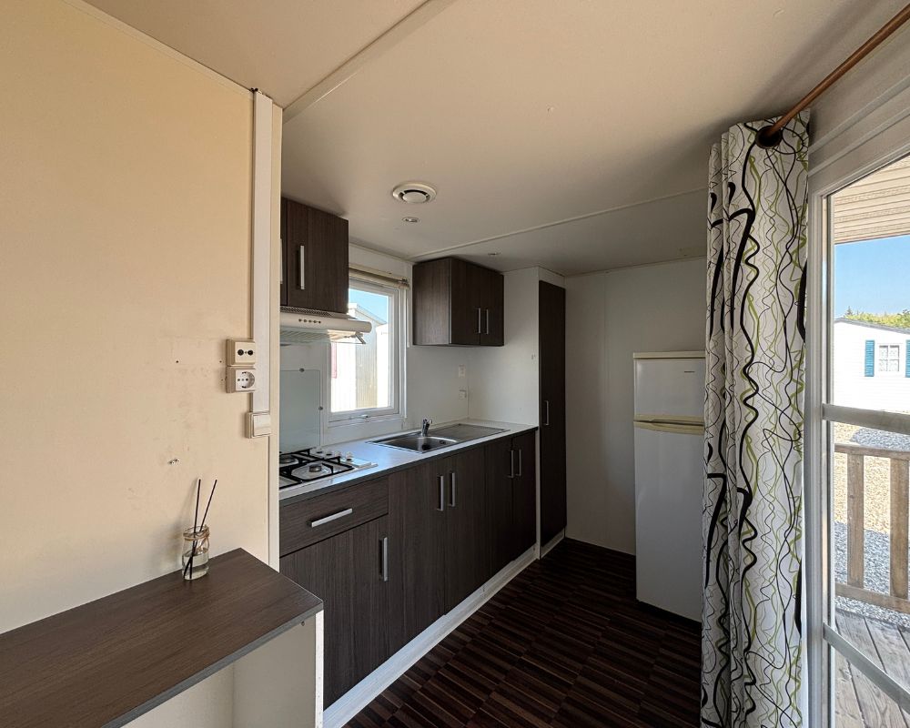 Mobil-home occasion Rapidhome Lodge 80 à vendre à Quend, la cuisine