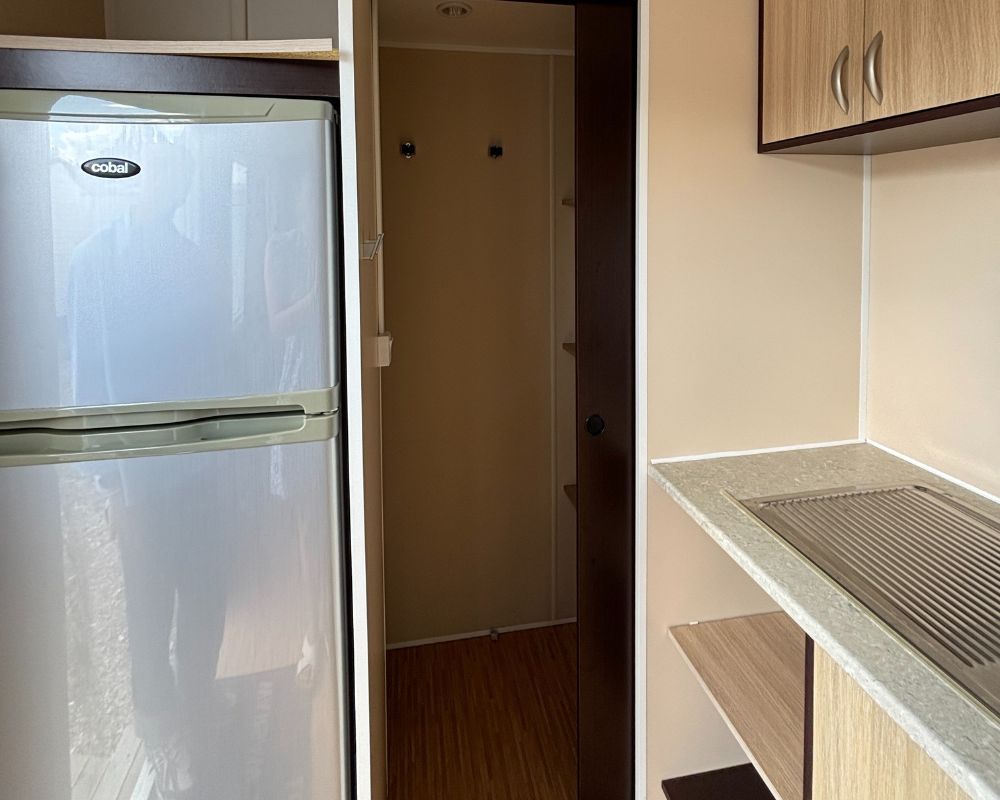 Mobil-home occasion gaïa evolution 2 chambres à vendre à Quend, rangement