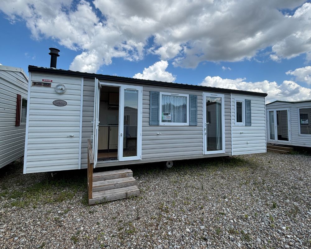 Mobil-home occasion trigano gaïa evolution 2 chambres à vendre à Quend