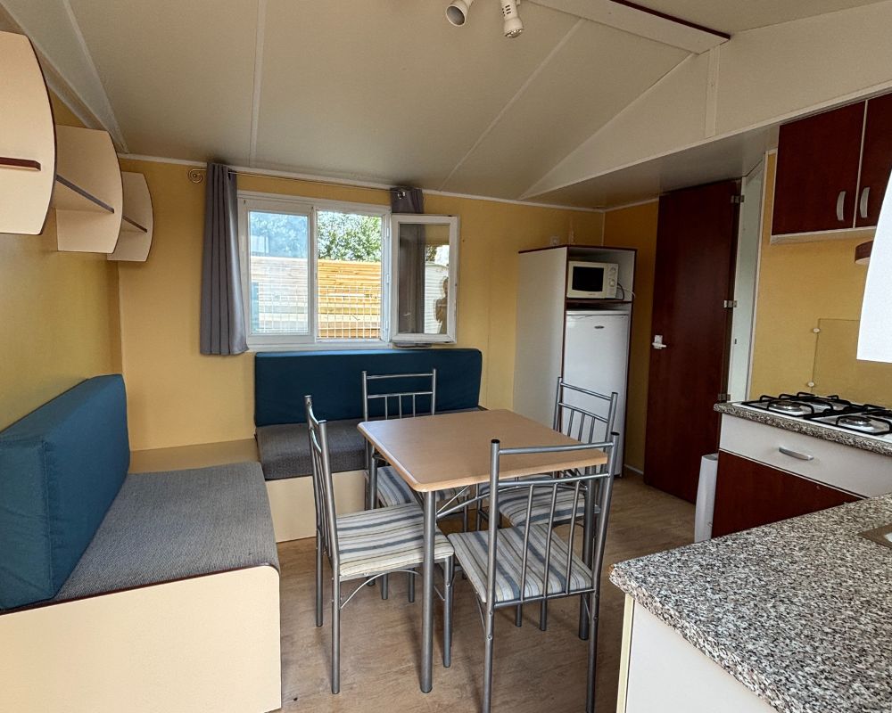 Mobil-home occasion trigano 2 chambres à vendre à Quend, sejour