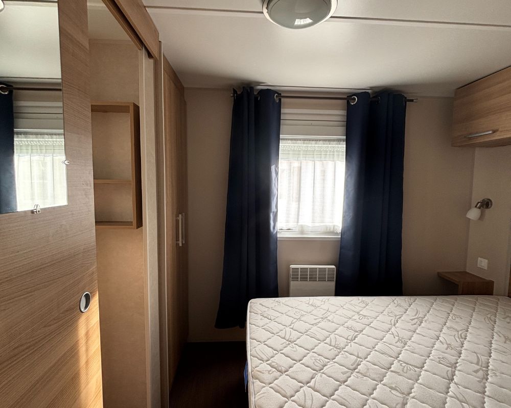 Mobil-home occasion Rapidhome Elite 100 3 chambres à vendre en Baie de Somme, chambre parentale