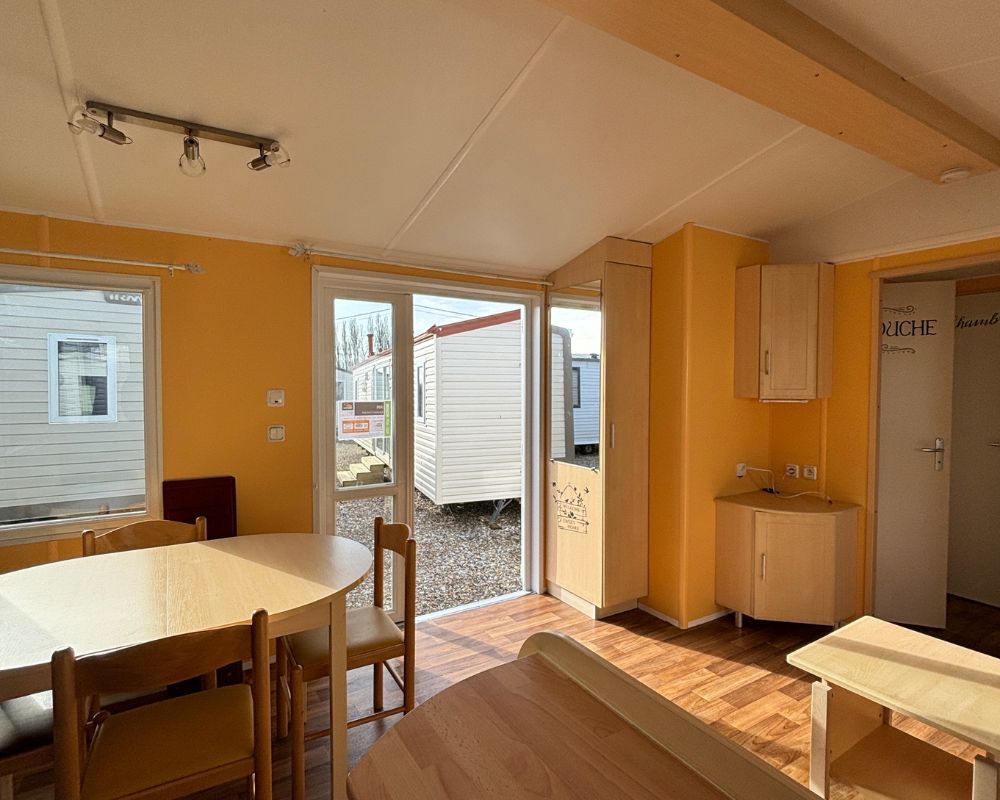Mobil-home occasion Apollon Confort 3 chambres à vendre à Quend, séjour