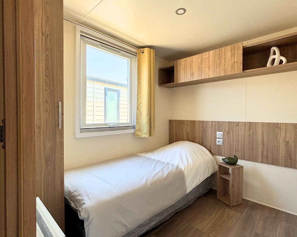Mobil-home neuf IRM Magnolia 2026 à vendre sur la côte d'opale, chambre 2