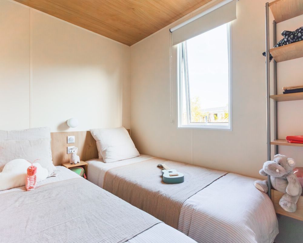Mobil-home neuf O'Hara 1064 à vendre côte d'opale lits simples
