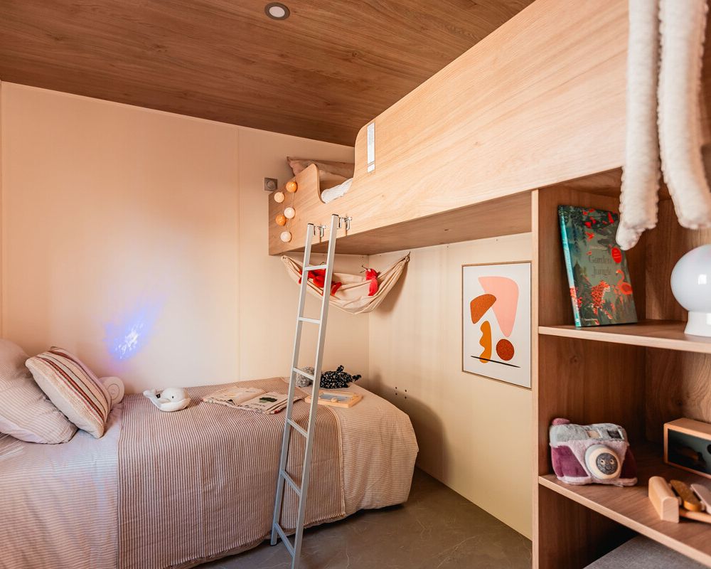 Mobil-home neuf O'Hara 1175 côte d'opale, chambre lits superposés