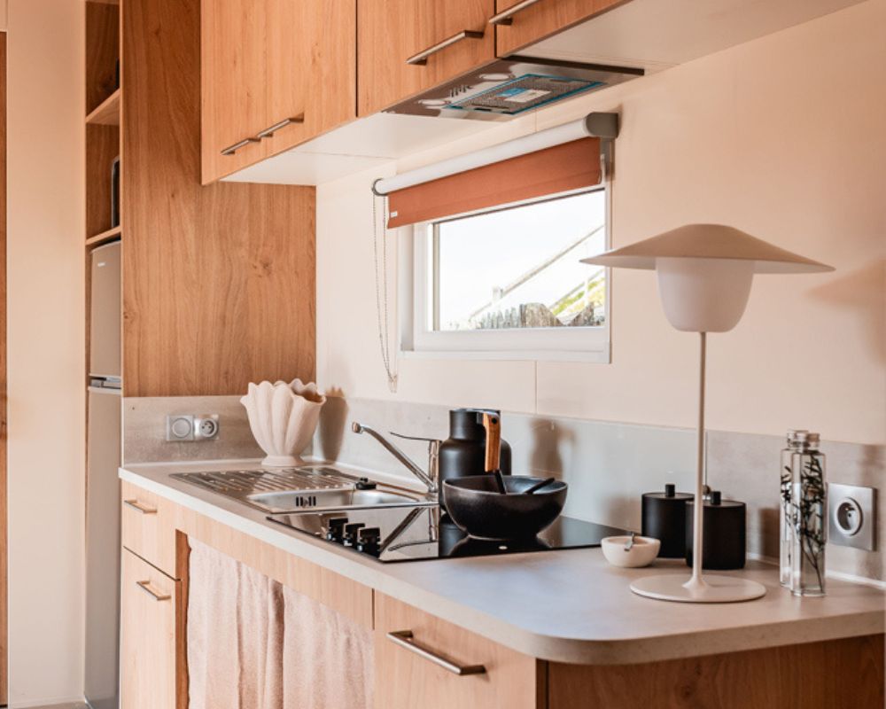Mobil-home neuf O'Hara 1175, côte d'opale, cuisine
