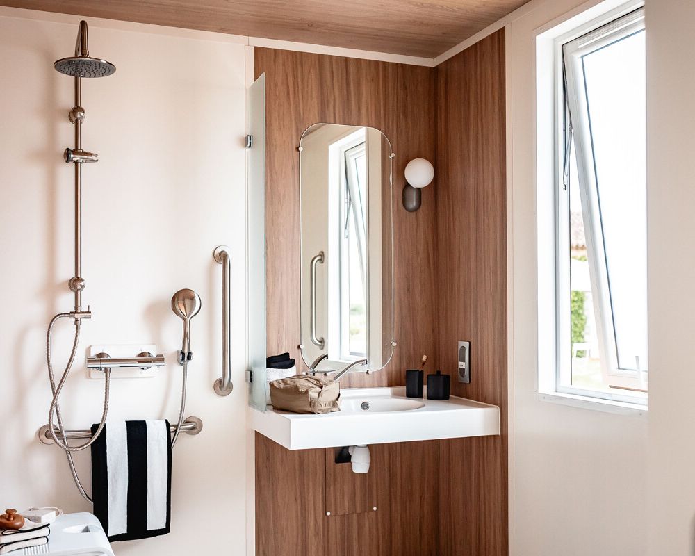 Mobil-home neuf O'Hara 1175 côte d'opale, salle d'eau