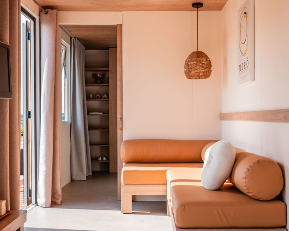 Mobil-home neuf O'Hara 1175 côte d'opale, salon