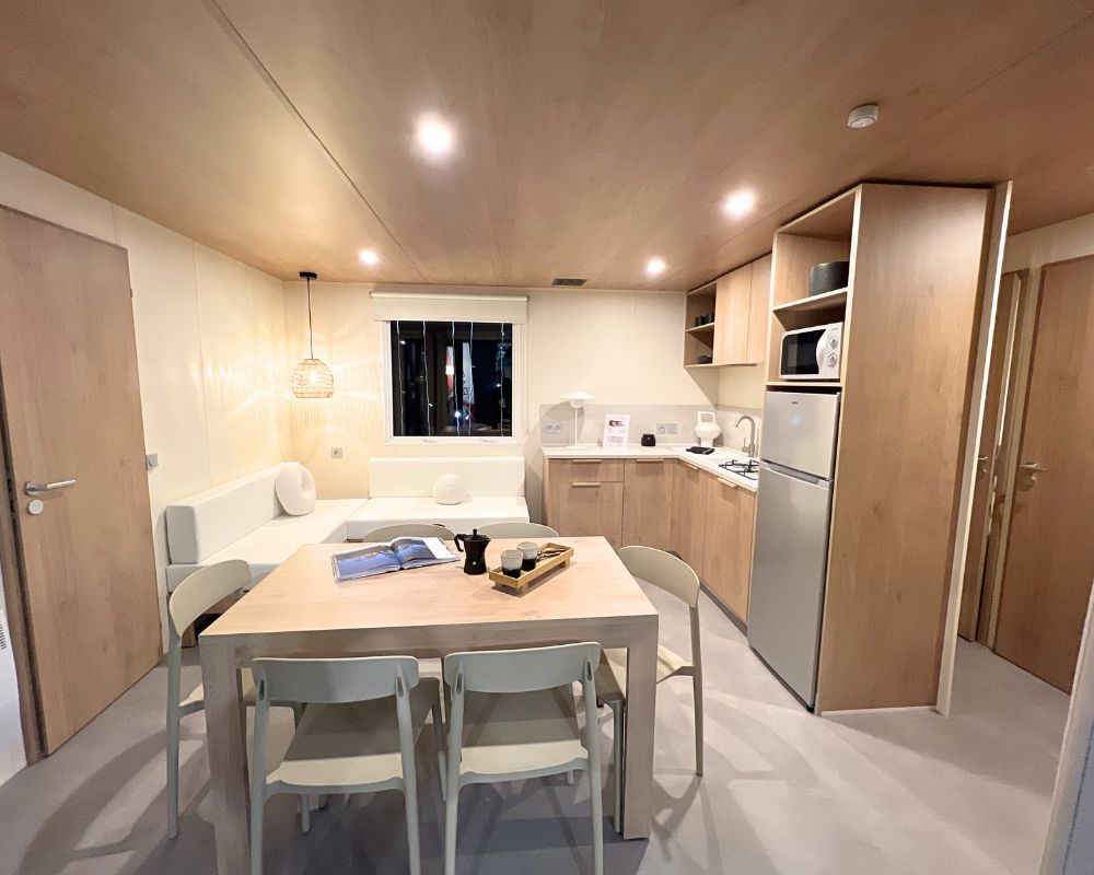 Mobil-home neuf O'Hara 944 du côté de la baie de somme, salon