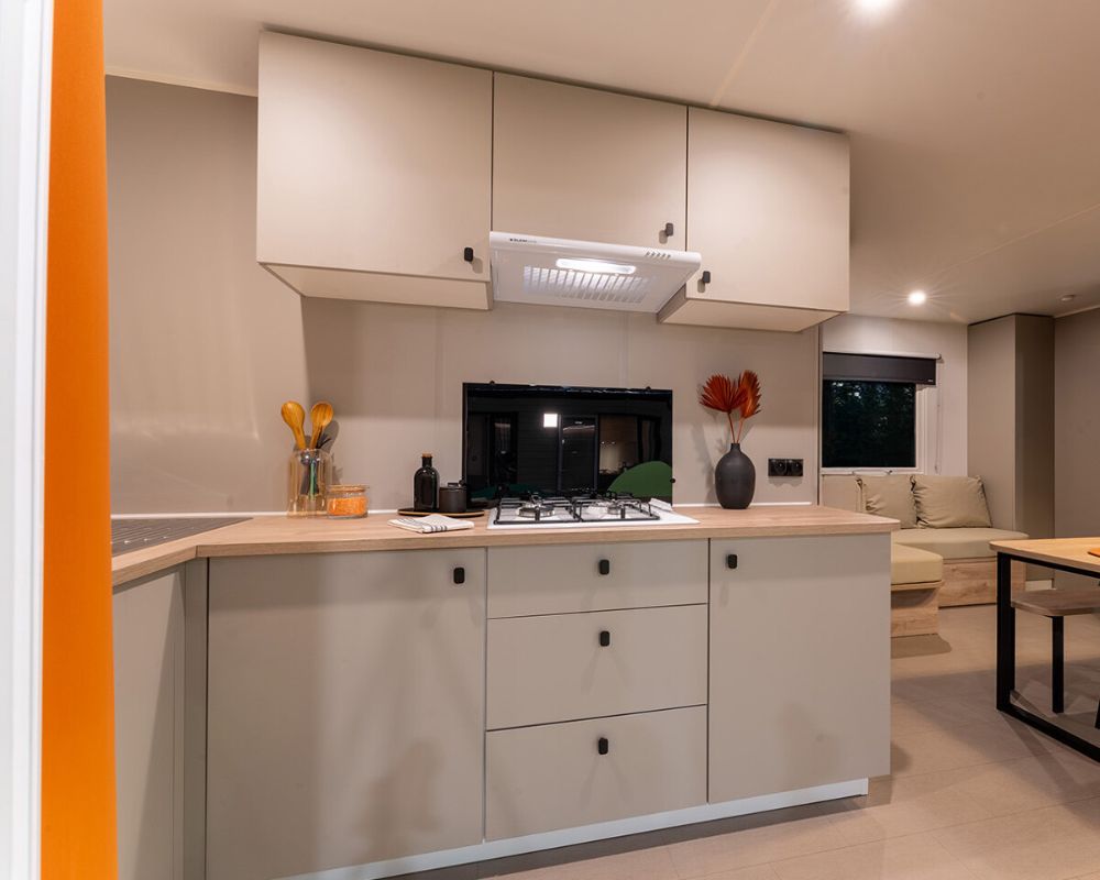 mobil-home neuf IRM Riviera Suite à vendre berck sur mer, salon
