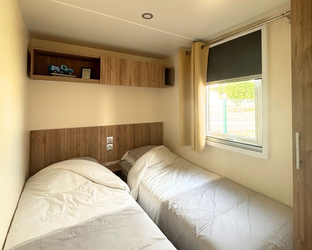 mobil-home neuf IRM Violette 2026 à vendre, chambre 1