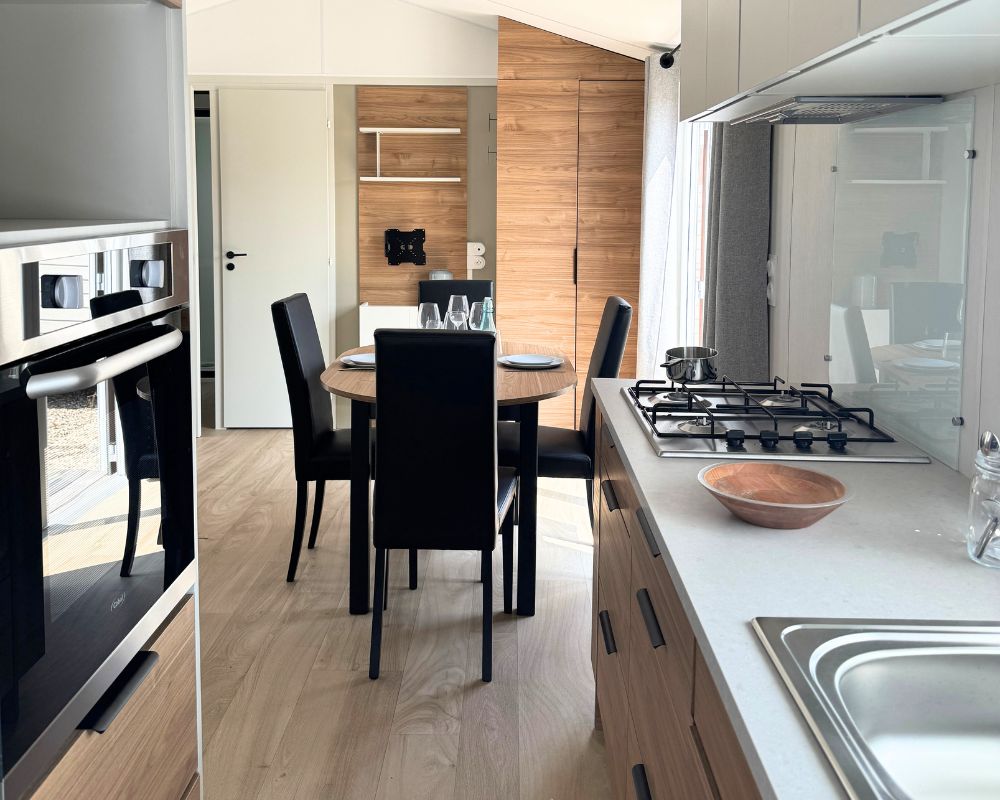 Mobil-home neuf Rideau Kaleda 872 de 2026 à vendre en Baie de somme, cuisine salon