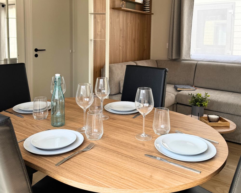 Mobil-home neuf Rideau Kaleda 872 de 2026 à vendre à Quend, salle à manger