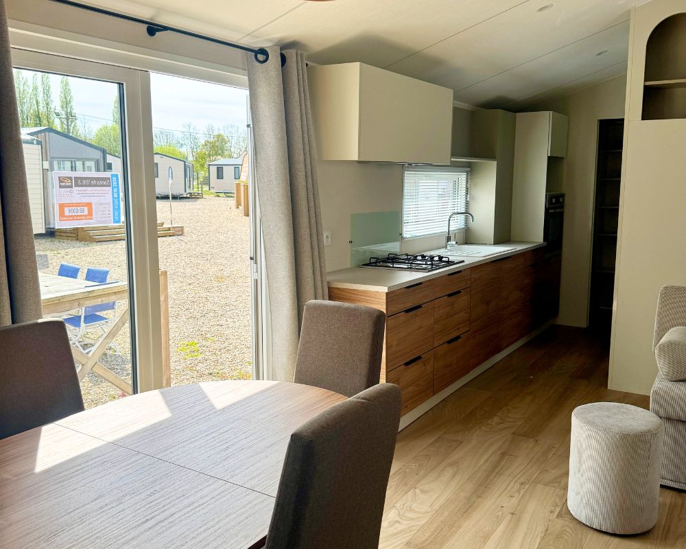 Mobil-home neuf Rideau Santa Fe 106.3s de 2026 à vendre à Quend, séjour