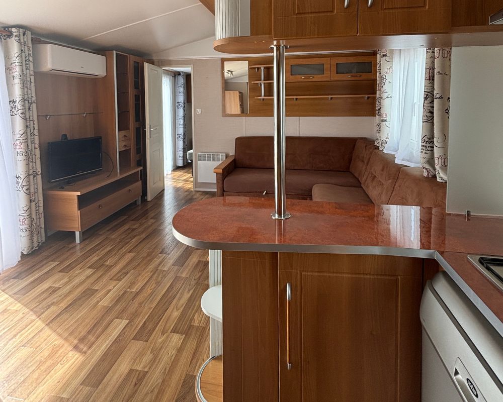 Mobil-home occasion IRM Emeraude à vendre en Baie de Somme, cuisine