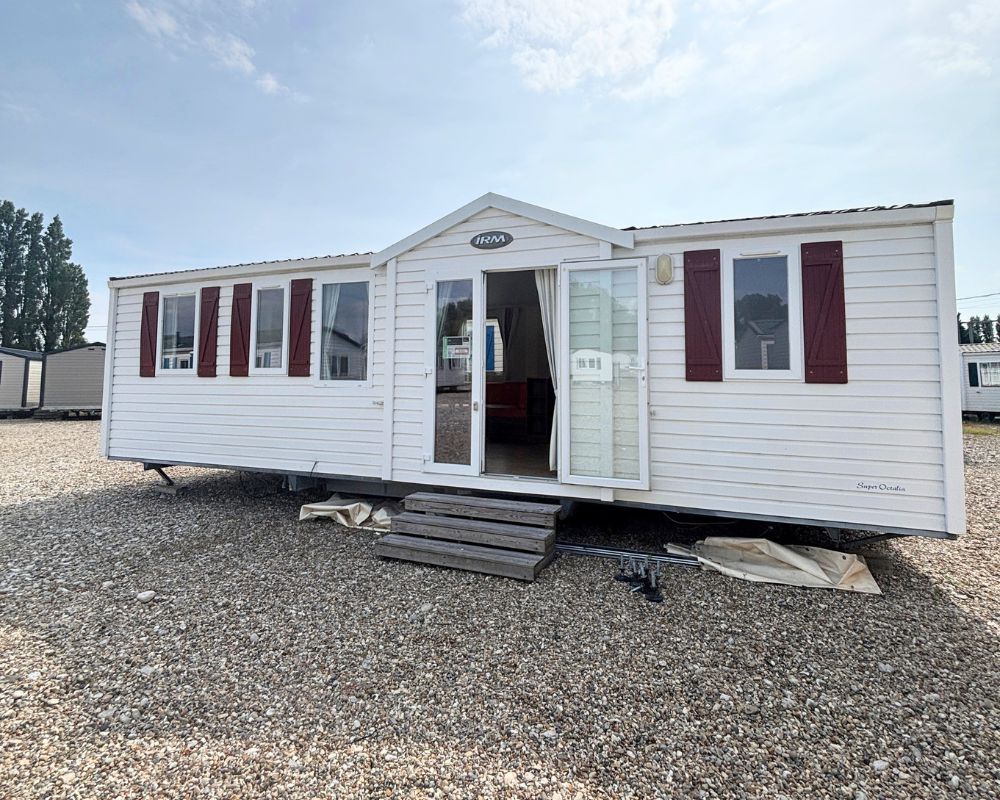 Mobil-home occasion IRM super octalia à vendre sur la côte d'opale,