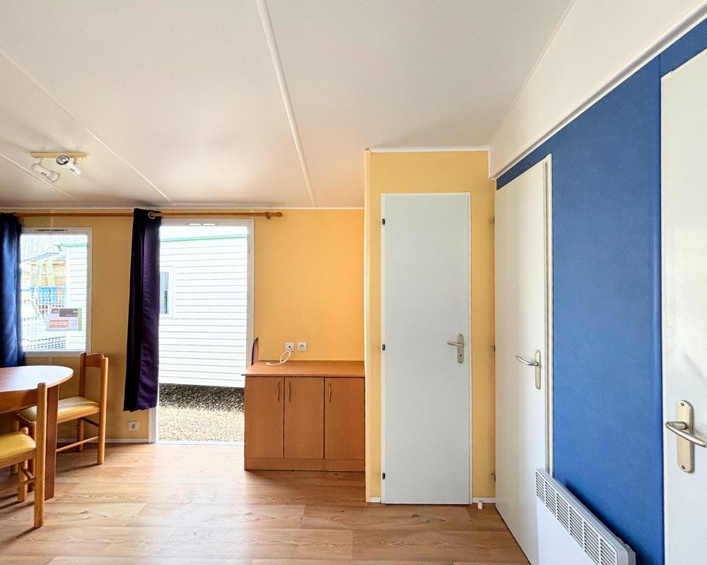 Mobil-home occasion super octalia bleu, quend, séjour
