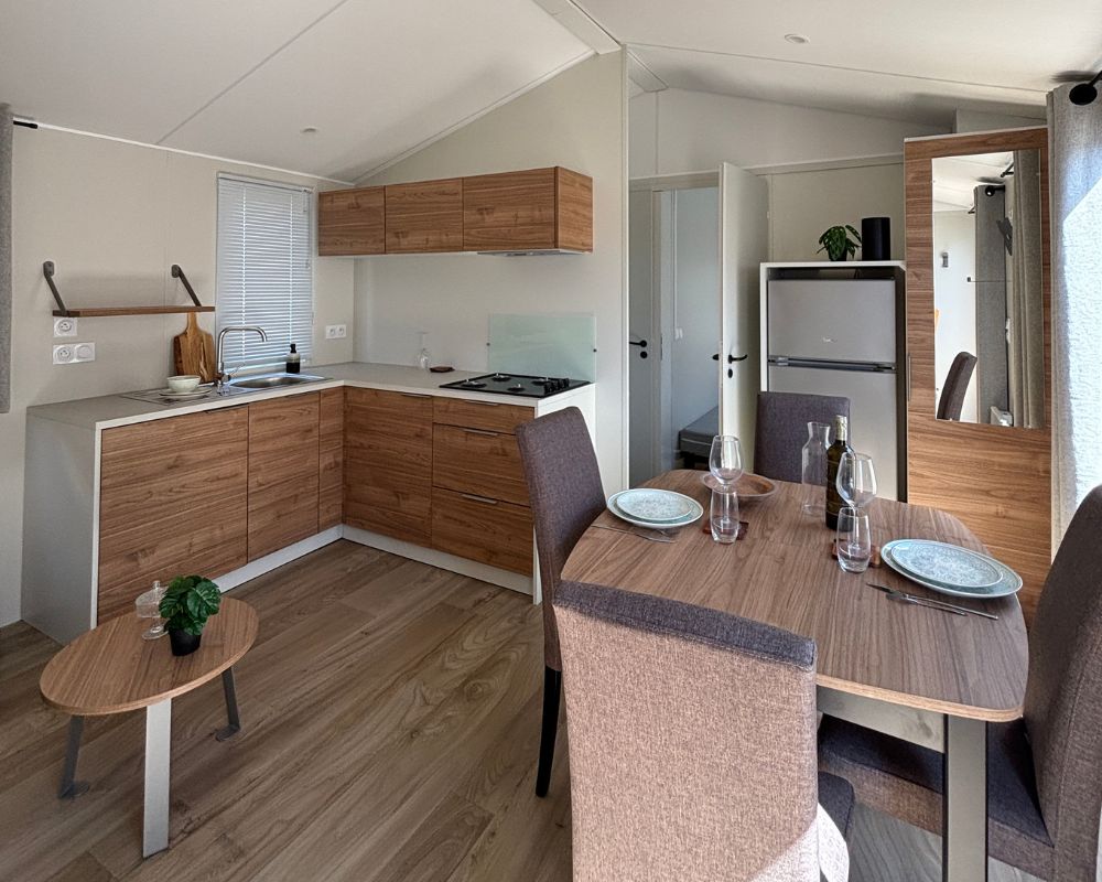 Mobil-home neuf Rideau Nirvana 2027 à vendre pas de calais, cuisine