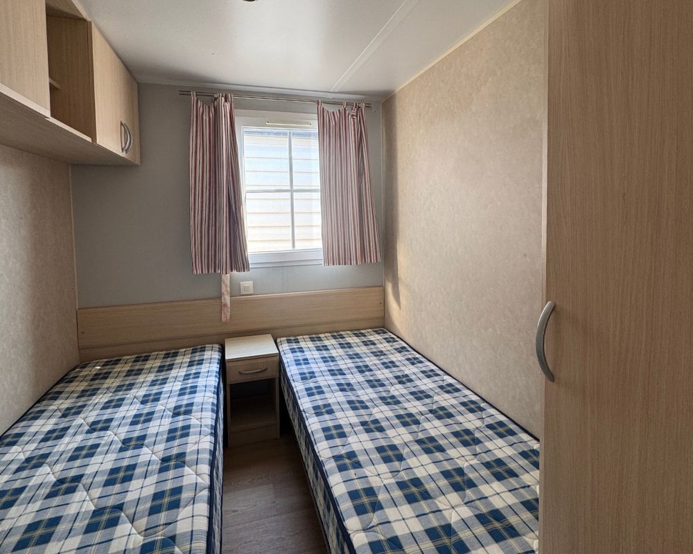 Mobil-home occasion Louisiane Charleston Panoramique à vendre sur Berck sur Mer, chambre