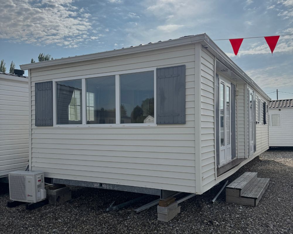 Mobil-home occasion Louisiane Charleston Panoramique à vendre sur Berck sur Mer, façade