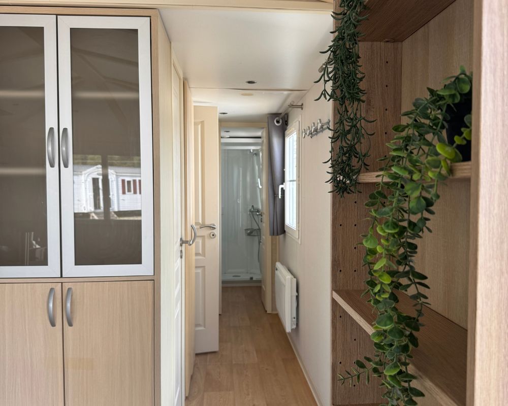 Mobil-home occasion Louisiane Charleston Panoramique à vendre sur Berck sur Mer, rangements