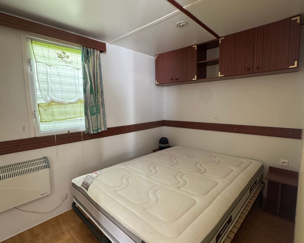Mobil-home occasion O'hara à vendre en Baie de Somme, chambre lit double 2