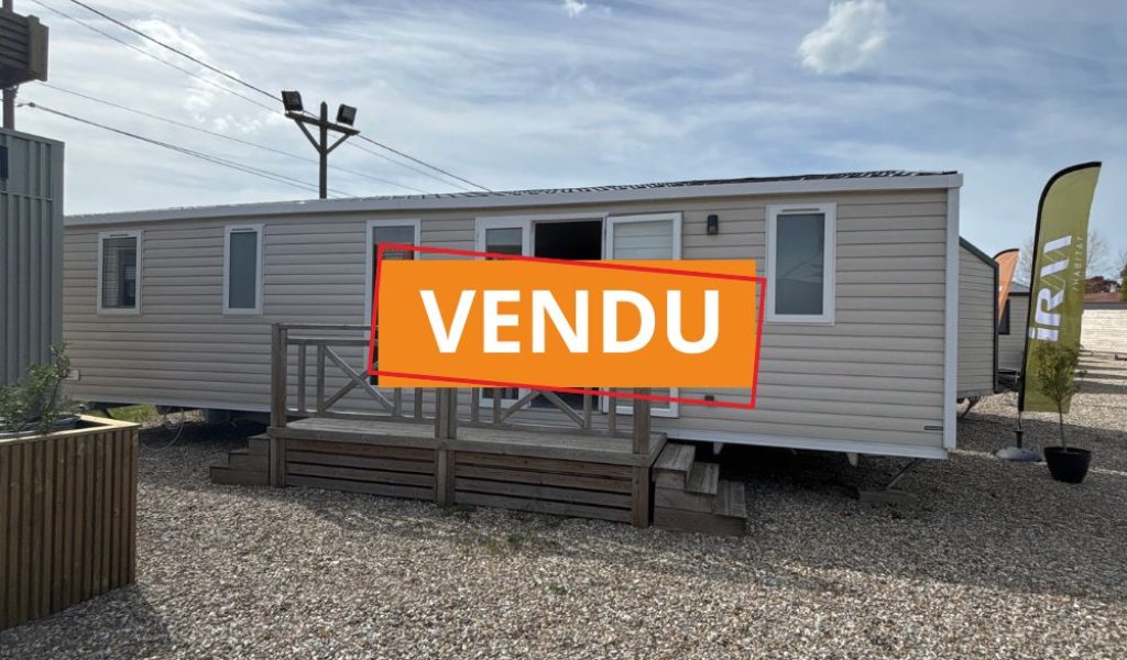 Mobil-home neuf IRM jasmin de chez IRM à vendre du côté de Berck sur mer
