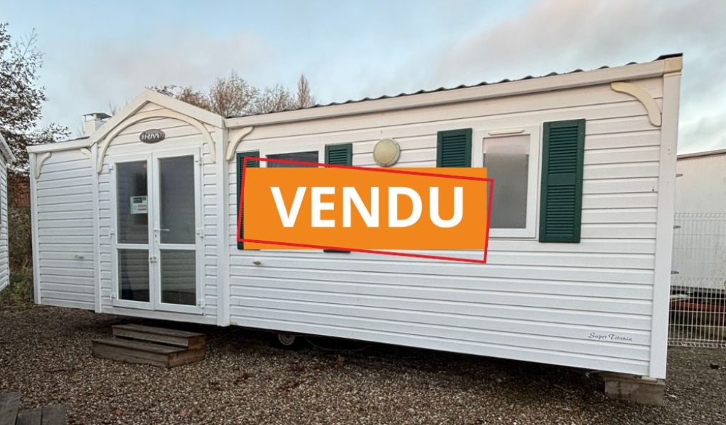 Mobil-home occasion IRM Super Titania à vendre sur la seine-maritime chez Mobil Home Concept