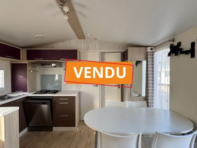 Mobil-home occasion Louisiane Flores à vendre sur la côte d'opale, séjour