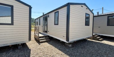 Mobil-home neuf IRM Magnolia 2026 à vendre sur la côte d'opale, salle de bains