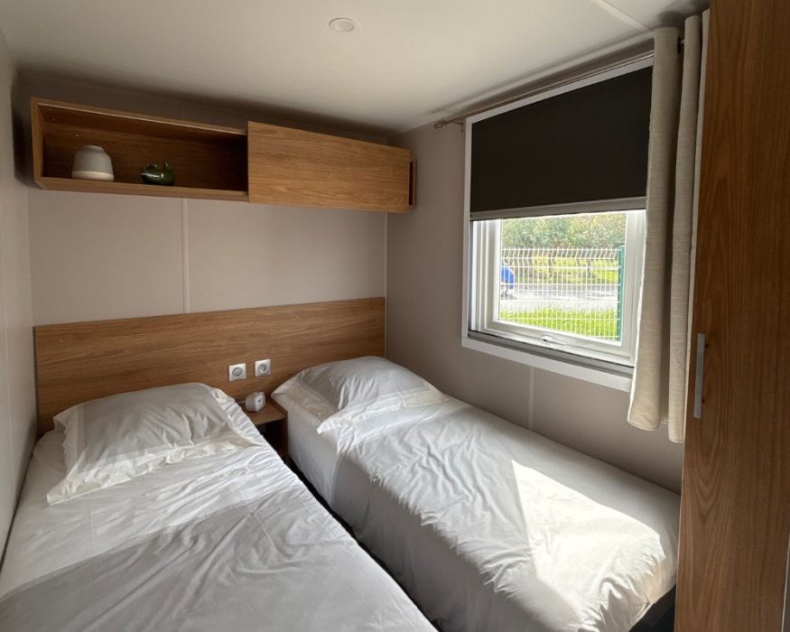 Mobil-home neuf IRM Magnolia en 3 chambres à vendre à quend, chambre 1