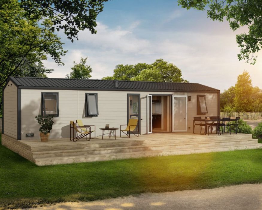 Mobil-home neuf IRM violette 2026 de chez IRM à vendre du côté de Berck sur mer