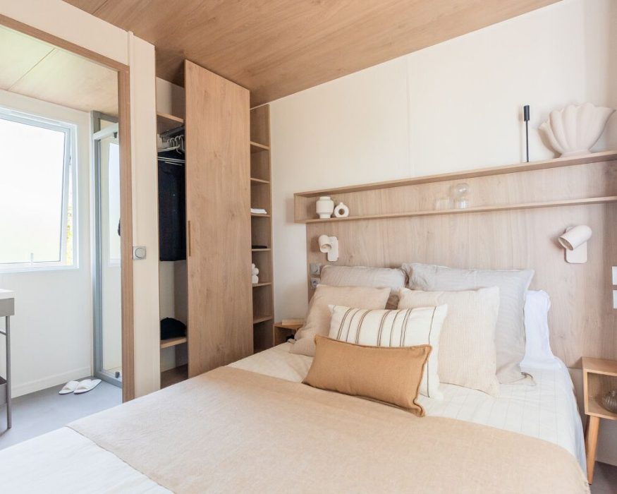 Mobil-home neuf O'Hara 1064 à vendre côte d'opale lit double