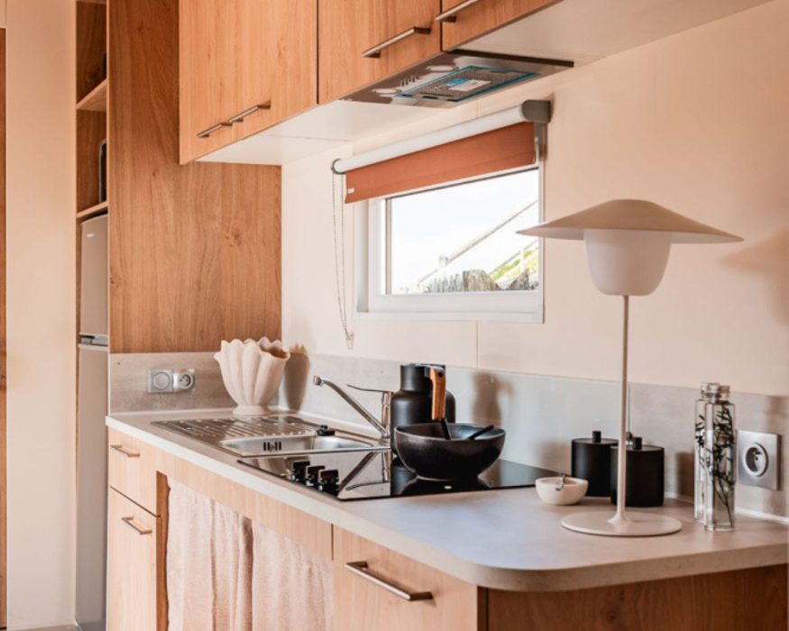 Mobil-home neuf O'Hara 1175, côte d'opale, cuisine