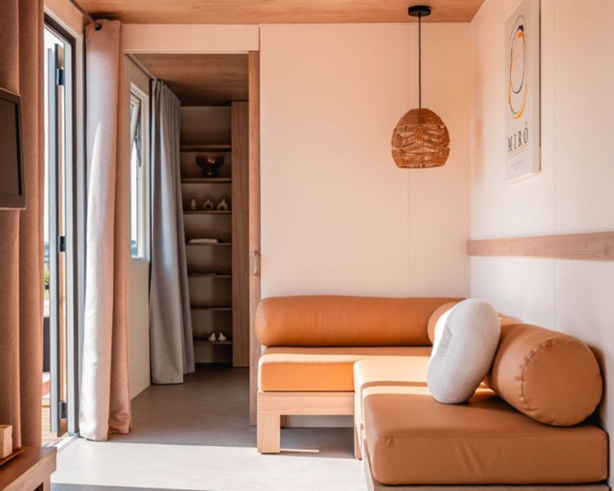 Mobil-home neuf O'Hara 1175 côte d'opale, salon