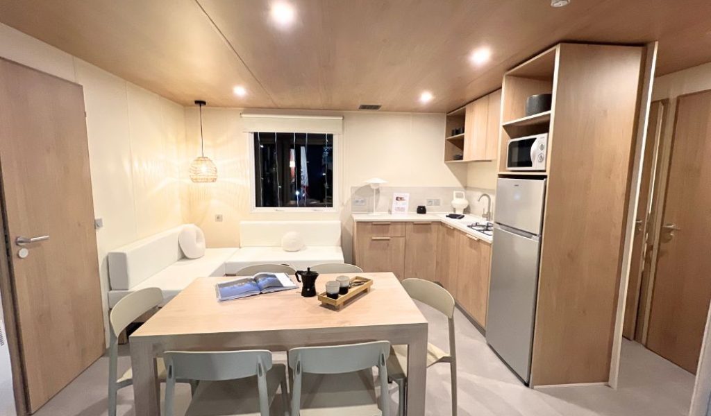 Mobil-home neuf O'Hara 944 du côté de la baie de somme, salon