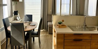 Mobil-home neuf Rideau Ankara 106.2 de 2026 à vendre sur la côte d'opale, séjour