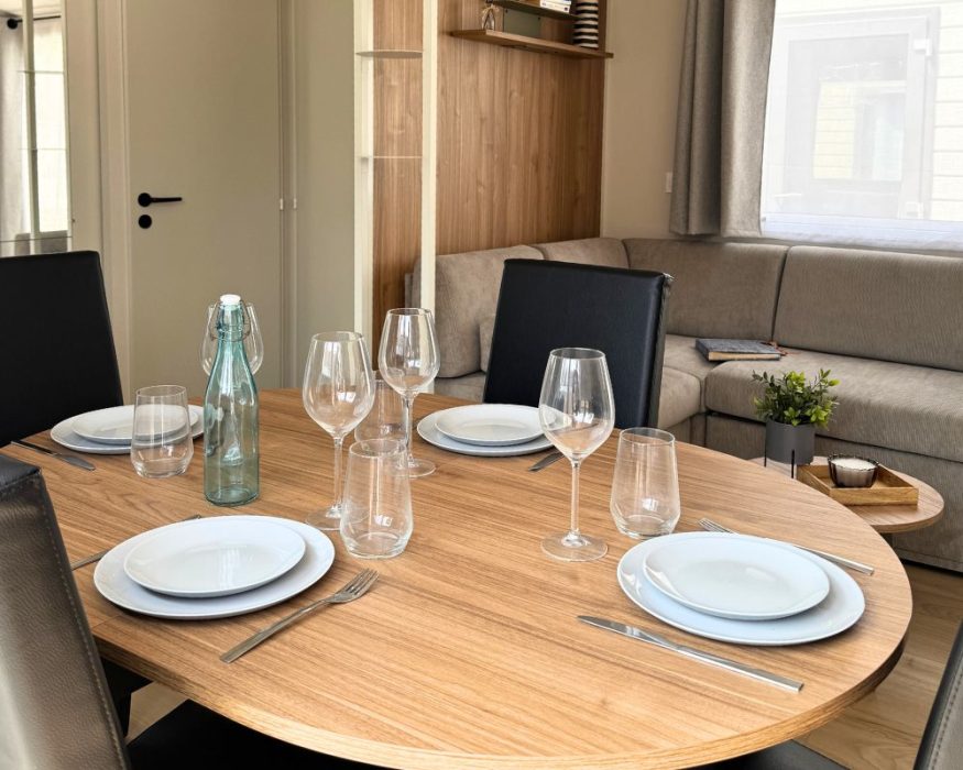 Mobil-home neuf Rideau Kaleda 872 de 2026 à vendre à Quend, salle à manger