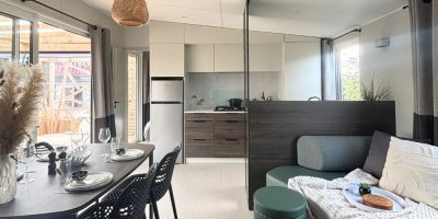 Mobil-home neuf Rideau Otello 106.3S de 2026 à vendre sur Quend, séjour, séjour