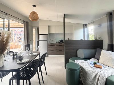Mobil-home neuf Rideau Otello 106.3S de 2026 à vendre sur Quend, séjour, séjour