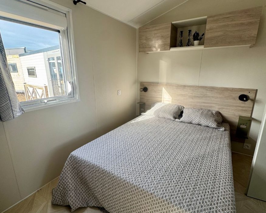 Mobil-home neuf Rideau Toscane1063 2025, chambre parentale