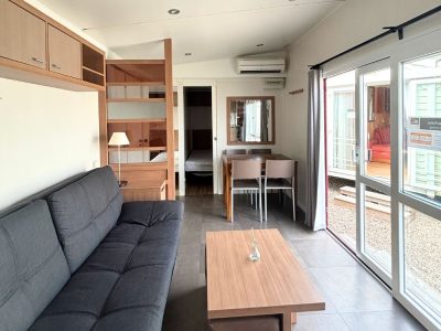 Mobil-home occasion Sun Roller côte d'opale, salon