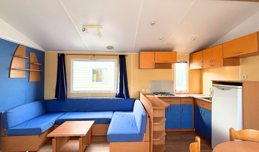 Mobil-home occasion irm super octalia bleu, quend, salon