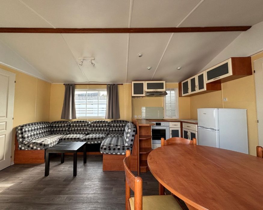 Mobil-home occasion : Salon IRM Rubis 3 à vendre sur Quend, le salon
