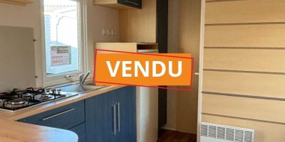 Mobil-home occasion Super Mercure en 2 chambres à vendre à sur camping, la cuisine