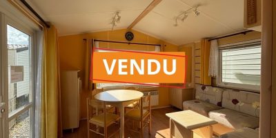 Mobil-home occasion Panoramique IRM Super Titania 2 chambres à vendre à Quend, séjour